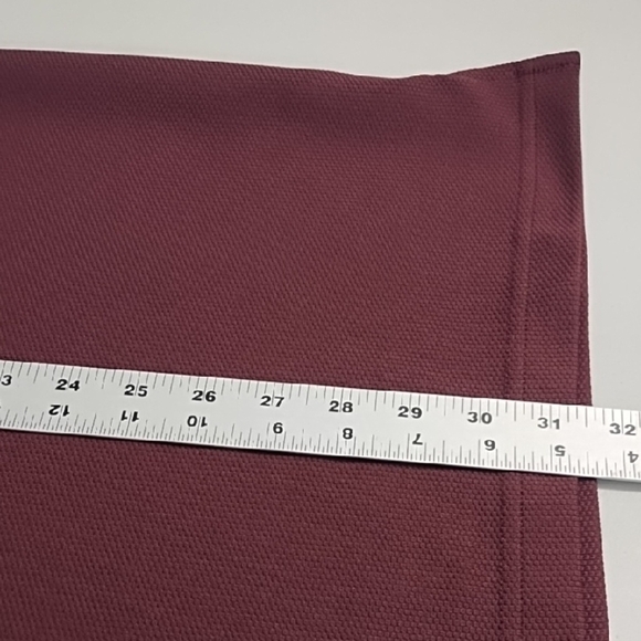 Grand Slam Burgundy Performance Golf Polo Shirt - Picture 7 of 10